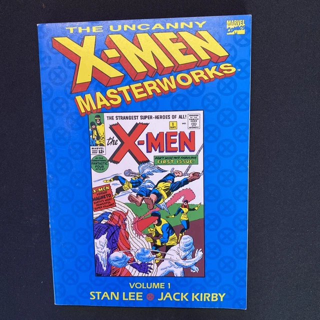 The Uncanny X-Men 1-5 Masterworks Vol 1 Stan Lee Jack Kirby Marvel Comics 1993