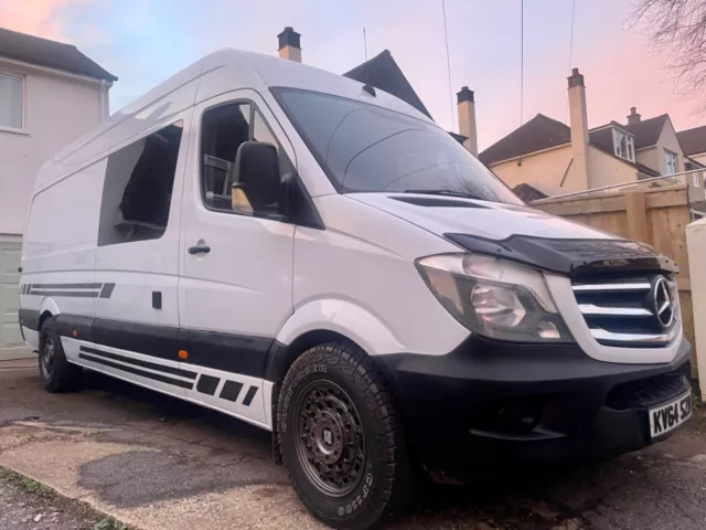 mercedes sprinter race van camper