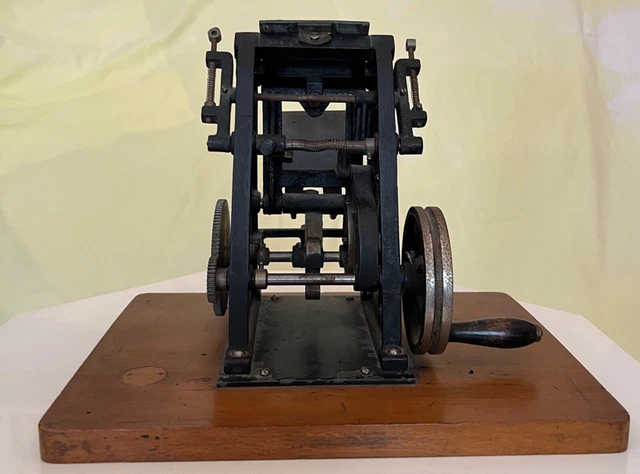 Modello Di Pedalina Per Stamperia, 20° Sec. Condizioni Molto Buone Antiquariato
