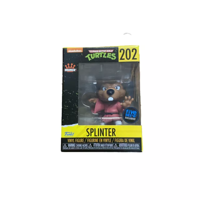 FUNKO MINIS TEENAGE Mutant Ninja Turtles SPLINTER 202 Five Below