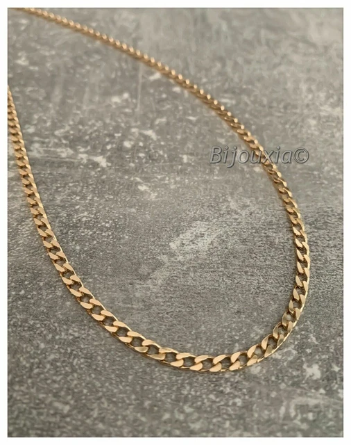 Chaîne plaquée or rose - Maille 2mm Or Rose - IRREVERSIBLE BIJOUX