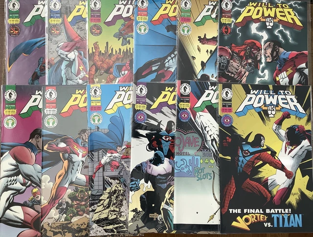 WILL TO POWER 1-12 COMPLETE SERIES (1994, DARK HORSE). Sleeved
