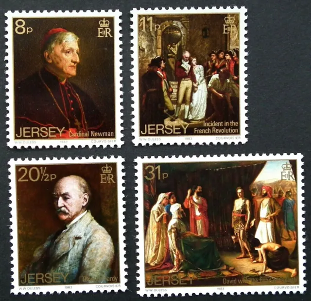 Jersey 1983 Walter Ouless set art paintings SG 320-323 MNH mint *COMBINED POST