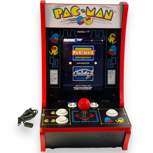 ARCADE1UP PACMAN/GALAGA COUNTERCADE Tabletop Arcade Game Machine 8295