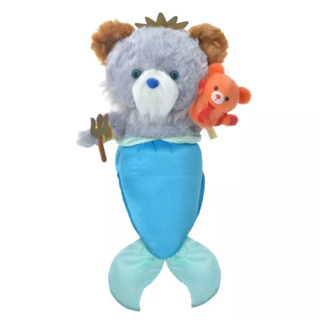 Tokyo Disney Store Little Mermaid UniBearsity Bear Plush Toy Japan Limited