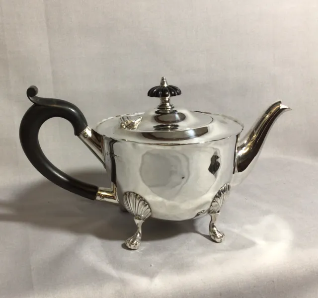 1697 William III Solid Silver Sixpence Coin Tea Pot