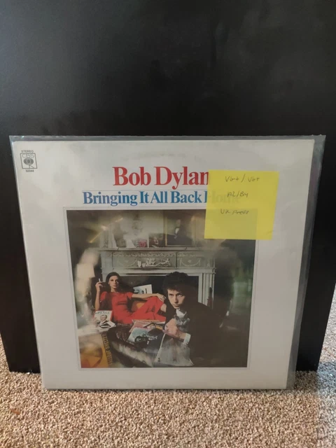 Bob Dylan Bringing It All Back Home Vinyl Record VG+/VG+