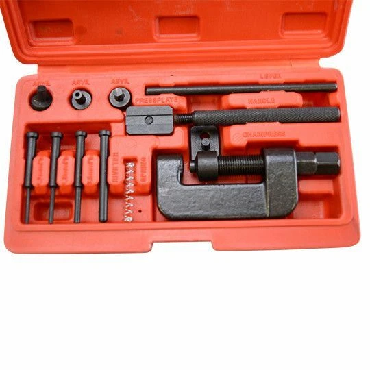 Derive chaine atelier articule moto (coffret 415/420/428/520/525/532) - NEUF