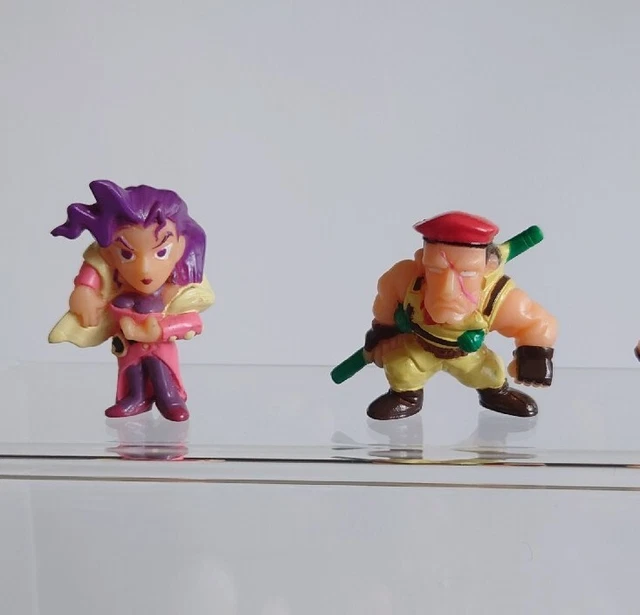 Street Fighter Zero Alpha Japanese Mini Gashapon Figures Full Set Of 8 Bandai 3