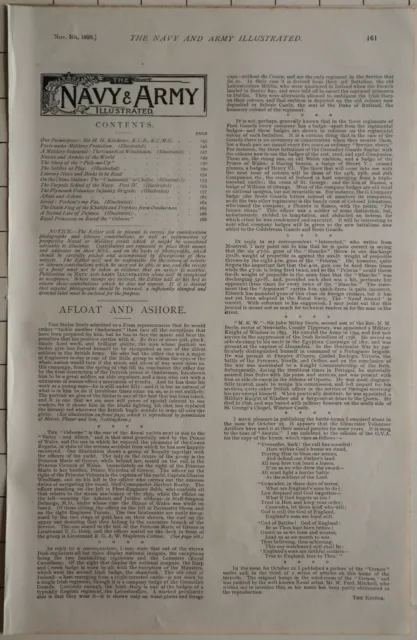 1898 Boer War Era Aufdruck Verschiedene Artikel John Milley Doyle - Fuß Schutz