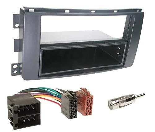 Sound Way - Plancia Metallica Quadro Gabbia Per Autoradio 2 DIN Da 110 - 13