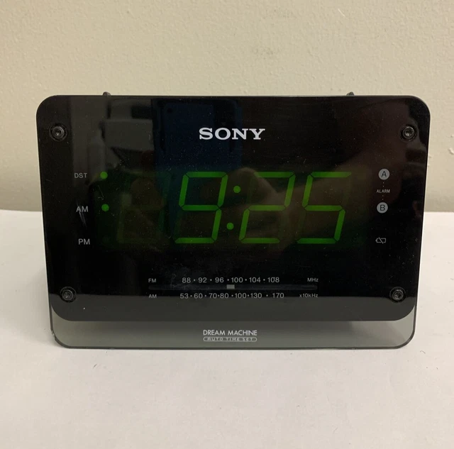 SONY ICFC414 DREAM Machine Large Display Dual Alarm Clock Radio