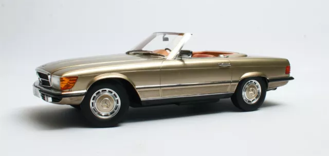 Matrix 12Art * Mercedes 350 Sl ( R107 ) * Gold * 1:12 * 1971 * Neu & Ovp