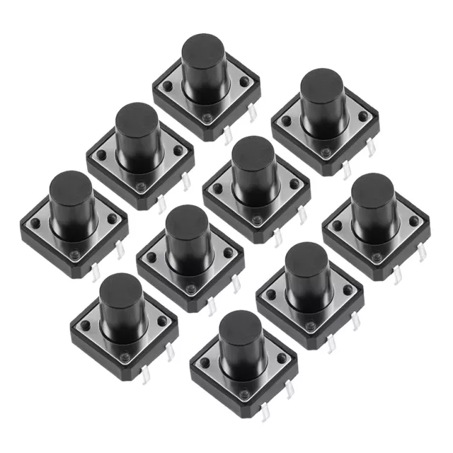 12x12x12mm 4 Pin Mini Pannello/Micro/Circuito Momentaneo Dip Interruttore 10 Pz