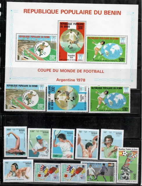 Benin,Small Collection,world Cup,MNH