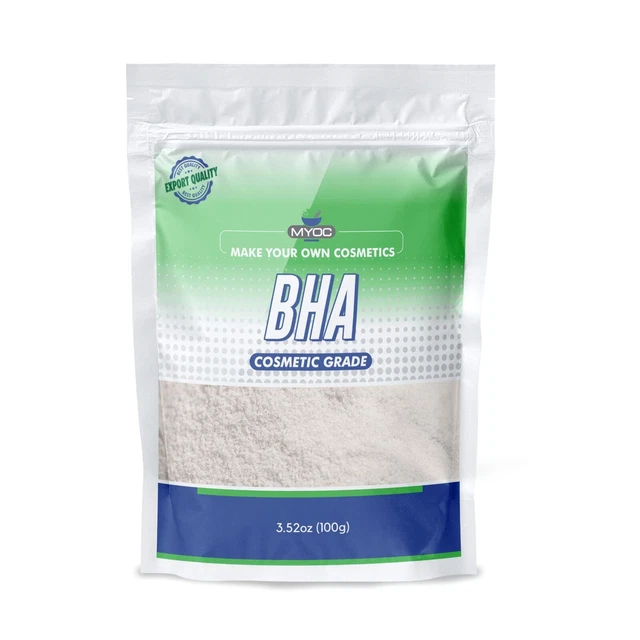 MYOC Bha- 104ml, Puro Bha Polvo, Bha Exfoliante Polvo {100g}