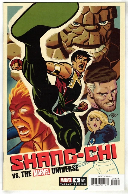 Shang-Chi #4 1:50 Michael Cho Variant Marvel 2021 VF/NM