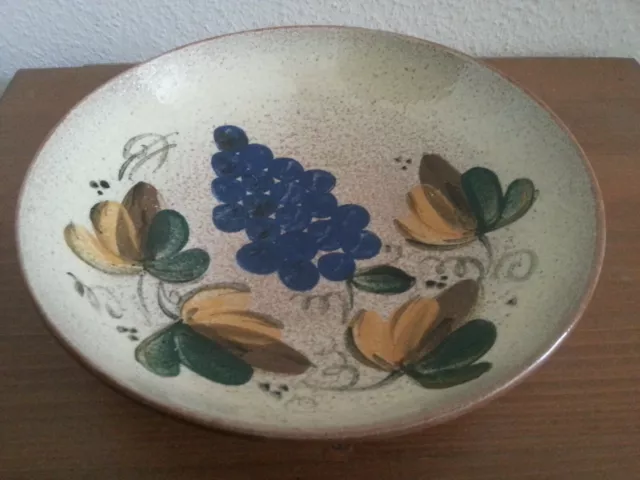 wertvolle  Schale  Obstschale glasiert Vintage Germany rar TOP