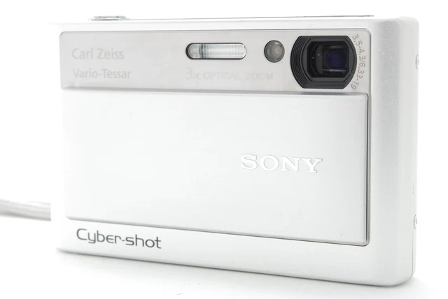 SONY CYBER-SHOT DSC-T20 8.1MP Digital Camera – White