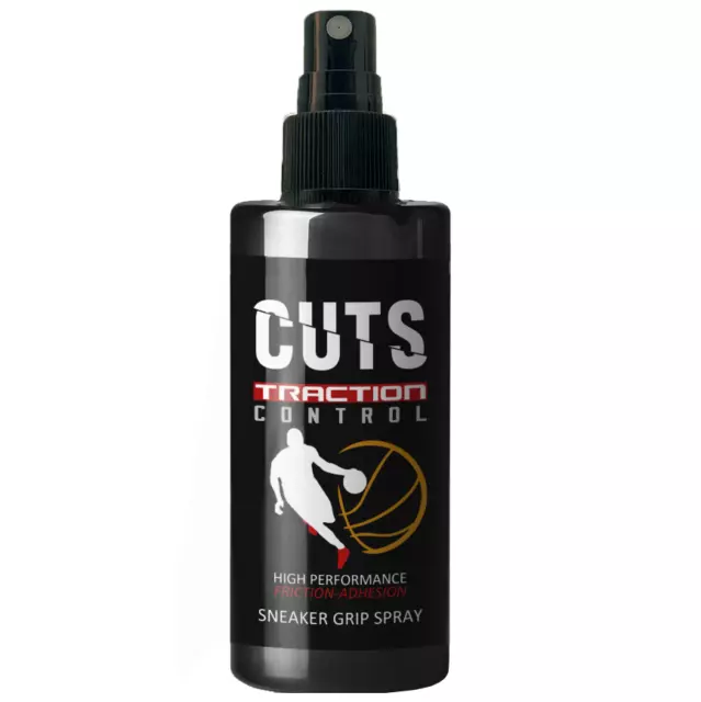 Cuts Traction Control Basketball Shoe Grip Spray - Increase Grip on Sport Courts