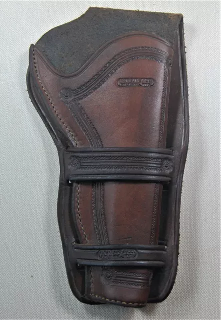 F. A. Meanea Co. Double Loop Holster for a Colt SAA 5.5-inch Revolver