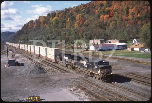 Mz1 Ns Norfolk Southern 9498 East Conemaugh Pa Pennsylvania Original Slide