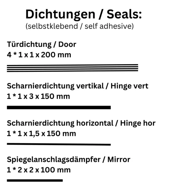 Light Seal Set by Ausgeknipst for Nikon F3 F2 F FE FE2 FG EM FM2 FM3a FM10 2