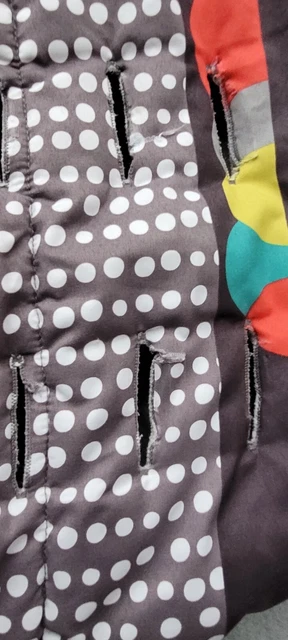 Mamas & Papas kaltes Wetter Winter Fußmuff Kuscheltasche türkis rot Senf 8