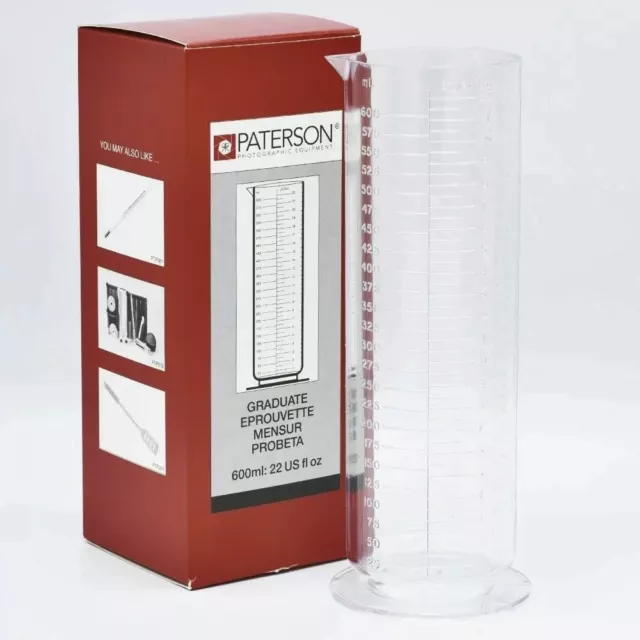 Paterson Graduate Measuring Cylinder 600ml