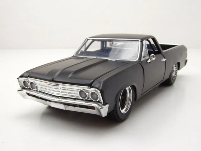 Dodge Charger Fast & Furious – Zoute Car 2006 – Noir Mat – Échelle 1/24 – Jada