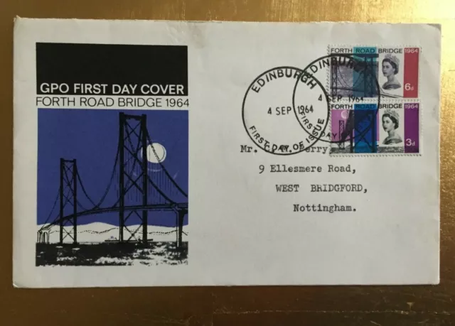 GB x10 covers & PCs - bridges theme  - Humber, Forth, Albert, Tay.  Some FDC 3