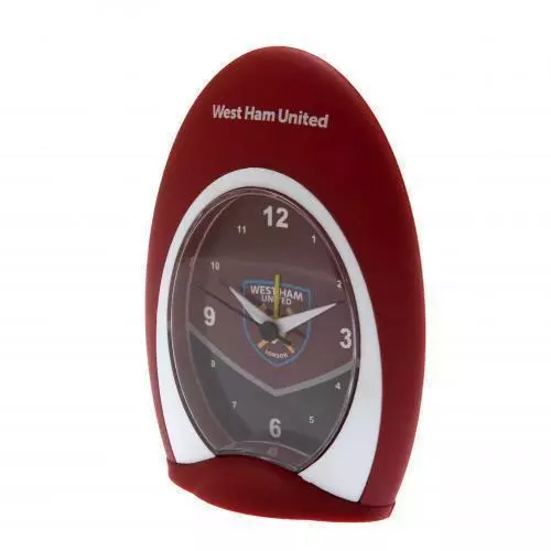 West Ham Quartz Alarm Clock Football Fan Gift Official Licensed