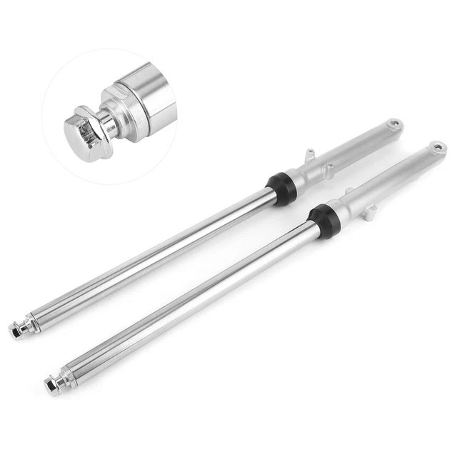 2pcs 27in Front Fork Oil Shocks Absorber Stainless Steel For CG125 CT90 CT110