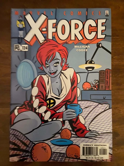 X-FORCE #124 (Marvel,1991) VF/+ Peter Milligan, Mike Allred