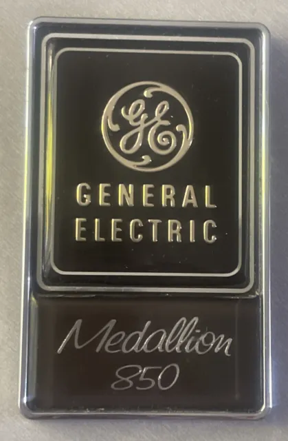 General Electric Ge Medallion 850 Refrigerator Nameplate Badge