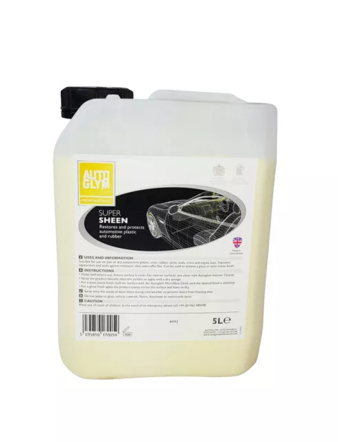 Autoglym Trade SUPERSHEEN 5L LTR 5 Litre Free Delivery