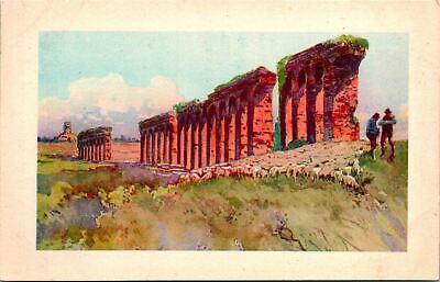 Rome Italy Castel Sant'Angelo Mausoleum Hadrian Postcard unused (19719)