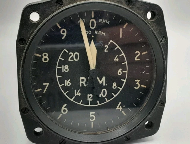 SMITHS RPM GAUGE 0-20000. Type 69RV. Untested £39.99 - PicClick UK
