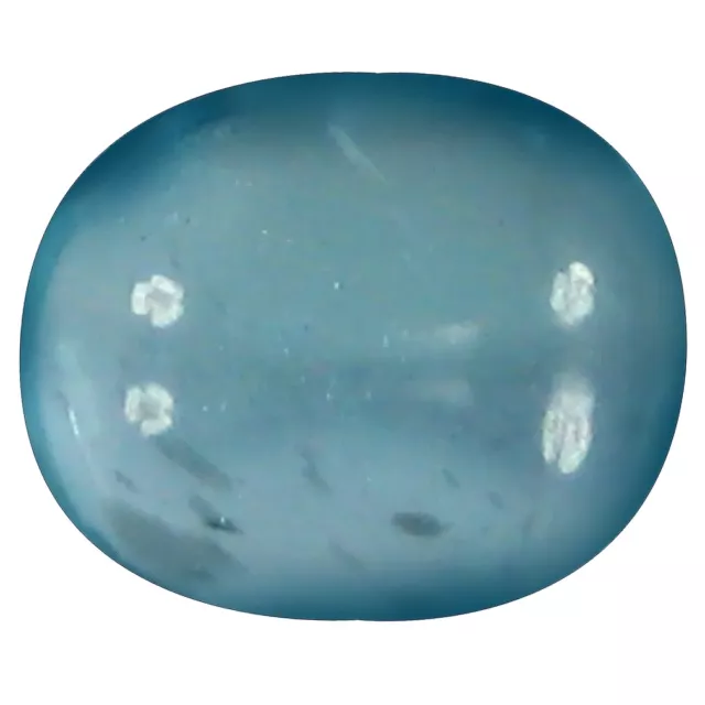 0.91 CT Ovale Cabochon Forme (7 X 5 MM ) Brésilien Paraiba Bleu Apatite Gemme