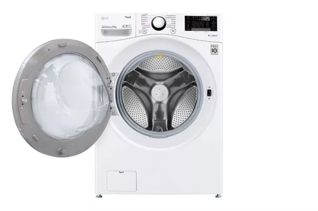 LG F1P1CY2W machine à laver Charge avant 17 kg 1100 tr/min E Blanc 2