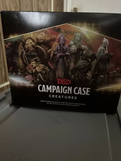 Dungeons & Dragons Campaign Case: Creatures D&D Sealed Brand New - Great Gift!