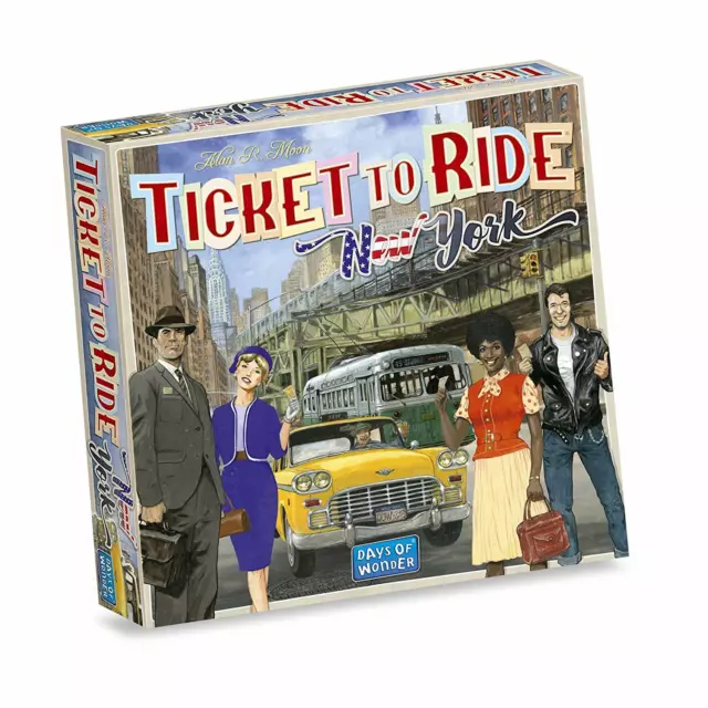 Ticket To Ride New York 1960 Board Game Days Of Wonder DOW DO7260 Quick Play