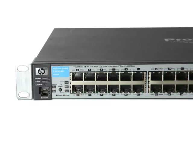 HP Switch ProCurve 2510G-48 48 porte 1000 Mbts combo SFP 1000 Mbps gestito 3