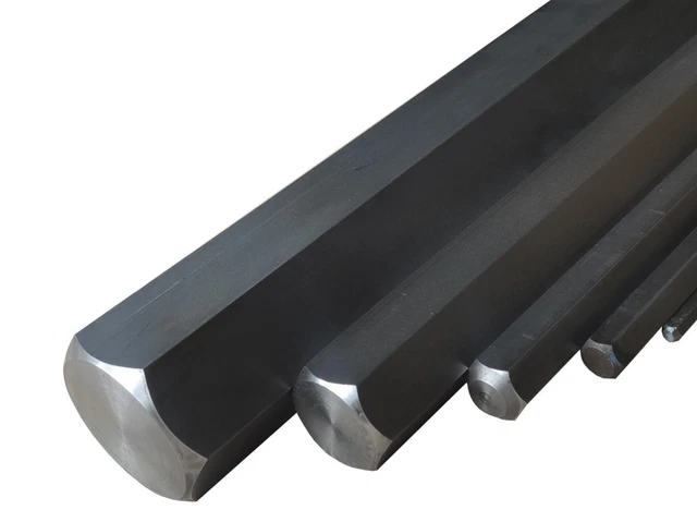 10 SECHSKANT-STAHL SW 7mm C45+C 1.0503 L 300mm Massiv Neu EUR 2,00 - DE