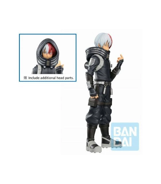 Banpresto - My Hero Academia Amazing Heroes vol.15 Shoto Todoroki Figure, Cranberry