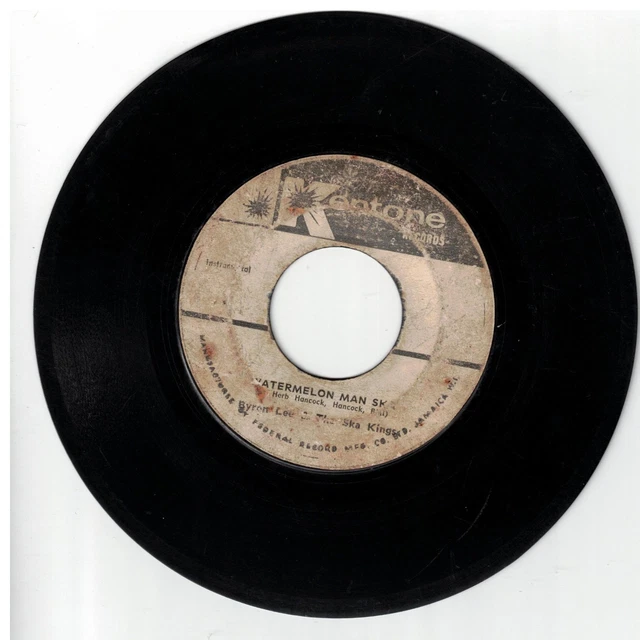 JAMAICA SKA THE Ska Kings 7 Inch Vinyl Record Used with