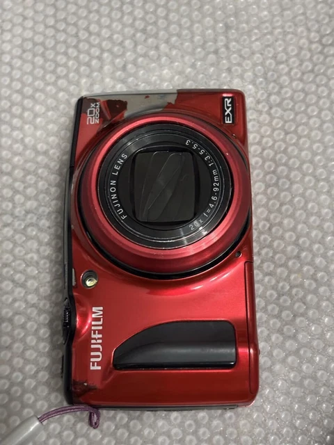 FUJIFILM FINEPIX F1000EXR 16.0MP Compact Digital Camera Red [EXC