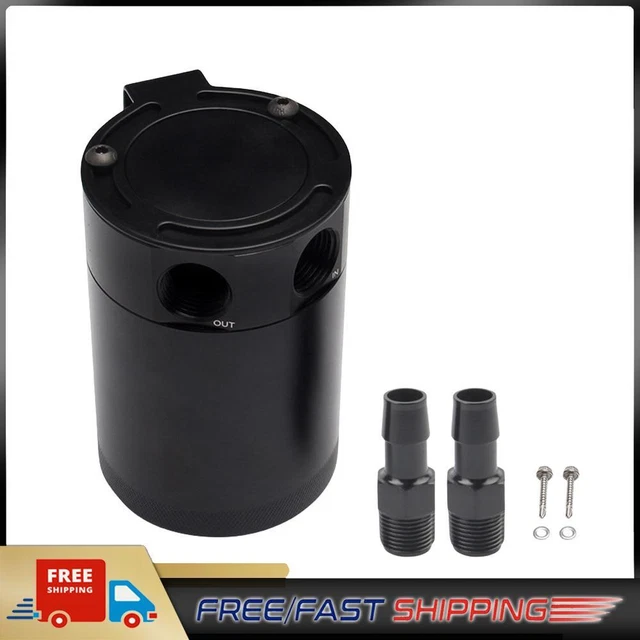 Separatore respiratore 2 porte (2 fori) serbatoio collezione sconcertato auto universale