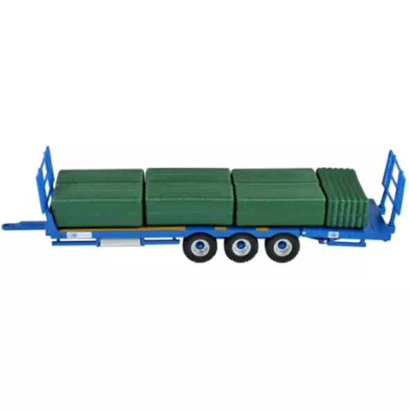 Britains Kane Bale Trailer Set 1:32 Diecast Farm Vehicle 43218