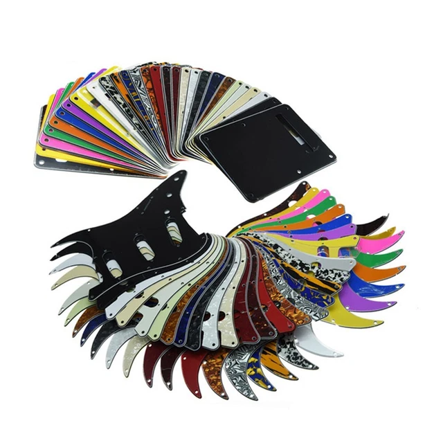 Pickguard Autocollant Pour Guitare Acoustique - Motif Fleur Et Oiseau, Protection Contre Les Rayures